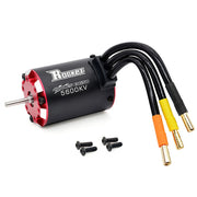 Rocket V2 Supersonic Brushless Motor w/Temp Sensor 3650 3660 3665 w/50A 60A 90A ESC for 1/8 1/10 Tamiya Traxxas RC Racing Car