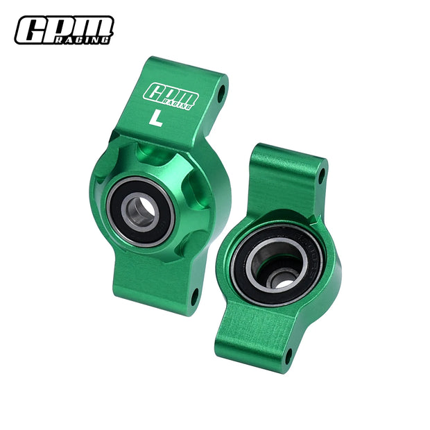GPM 7075Alu Rear Hub Stub Axle Carriers & Oversize Bearing For TRAXXAS Mini Maxx