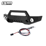 GPM 7075 Alloy Front Bumper With LED Lights For TRAXXAS Mini Maxx Monster Truck