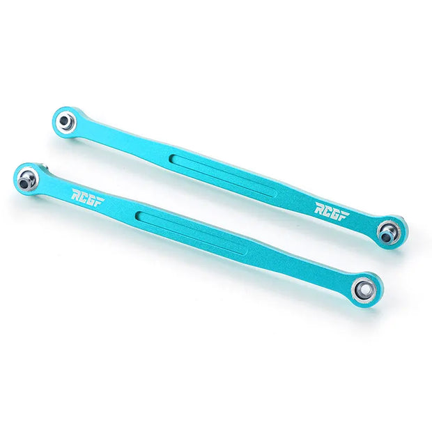 2pcs 1/5 Steering Link Rod Set Aluminum Alloy Wheelbase Rc Steering Link Rod Set For  XMAXX RC Car Part Titanium