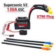 RC ESC Rocket V2 Brushless 50A 60A 90A 110A 130A 160A ESC Electronic Speed Controller for 1/7 1/8 1/10 RC Car Buggy Truck Parts