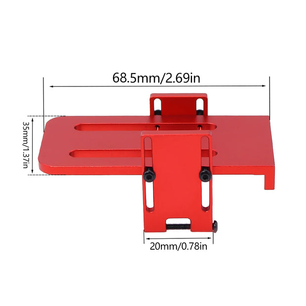 MJX Hyper Go 16207 16208 16209 16210 Large Capacity Battery Compartment Bin Fasteners Adjustable Height Up To 45mm RC Upgrades