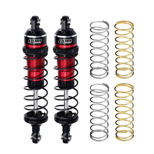GPM for TRAXXAS Mini Maxx Monster Truck 107154-1 RC Car Upgrade Parts Metal 7075 Alloy 87mm Front Rear Shock Absorber 3760 10765
