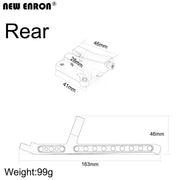 Replacement 9520 9521 Aluminum 6061 Front / Rear Chassis Brace Tower for Traxxas 1/8 4WD Brushless Monster Truck SLEDGE 95076-4