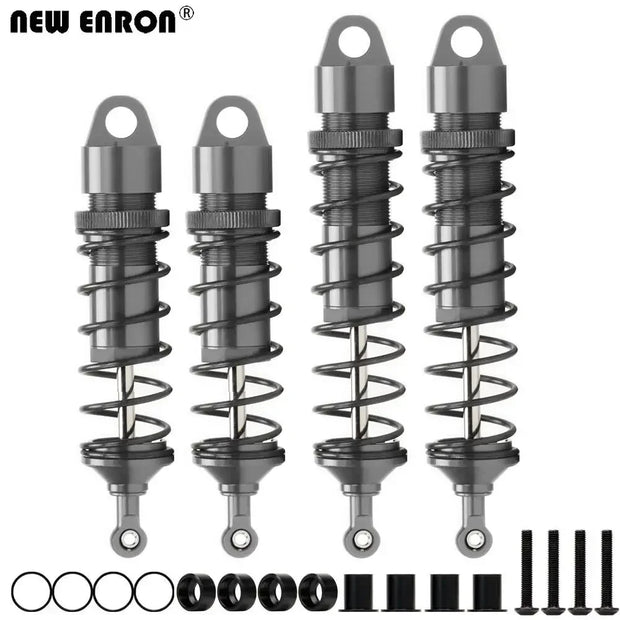 NEW ENRON Aluminum 6061 CNC 98-128mm 108-137mm Shock Absorber Damper 9660 9661 For 1:8 RC Car Traxxas Truck SLEDGE 95076-4