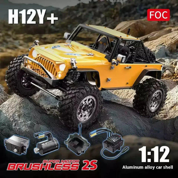 MJX Hyper Go H12Y/H12Y+ 1/12 4WD RC Off-Road Racing Car