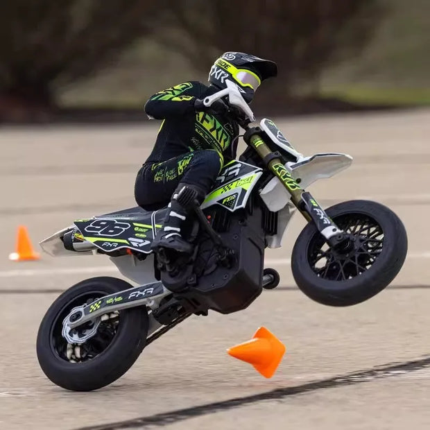 Losi 1/4 Promoto-SM FXR Supermoto Brushless 2S RC Motorcycle – RTR Off-Road Racing Bike