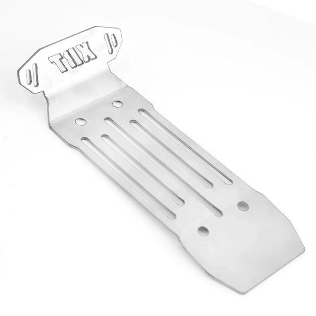 5pcs Stainless Steel Front and Rear Chassis Armor Skid Plate Protector for 1/6 Traxxas XRT RC Truck Car Upgrade Parts