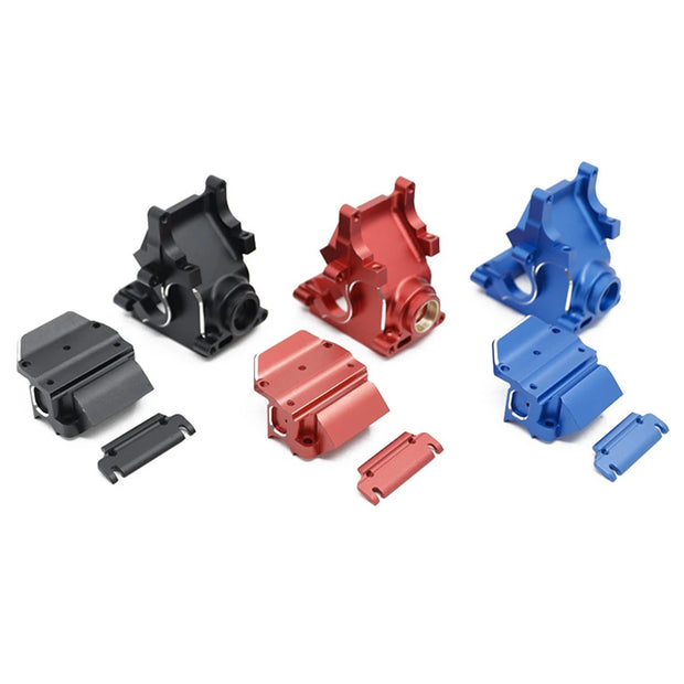 2 Set Metal Front & Rear Gearbox Case Set for Arrma 1/8 Kraton Outcast Notorious Typhon Talion 1/7 Infraction RC Car,1