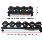 4/6 Lens 105mm 153mm RC Car Multi-function LED Light Bar for 1/10 1/8 Traxxas TRX-4 TRX-6 D90 XMAXX Axial SCX10 90046 HSP HPI