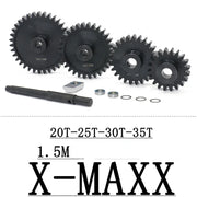 Suitable for Trxs 1/5 X-MAXX XRT 20T+30T and 25T+35T Big Teeth+Motor Teeth Kit