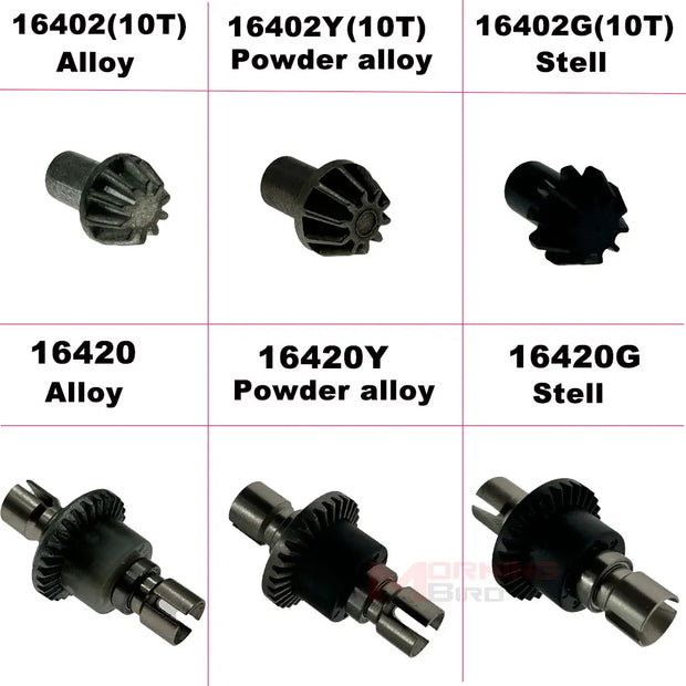 MJX HYPER GO Remote Control Car Accessories Gear Differential DIY Assembly Model Retrofit With Hard Steel Upgrades