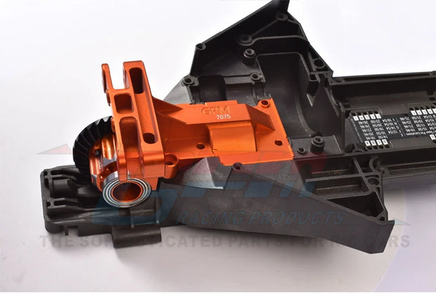 GPM for Traxxas 1/6 XRT 1/5 X-MAXX 8S Monster Truck Upgrade Accessories Metal Rear Upper Differential Bulkhead Cover 7727 7727X