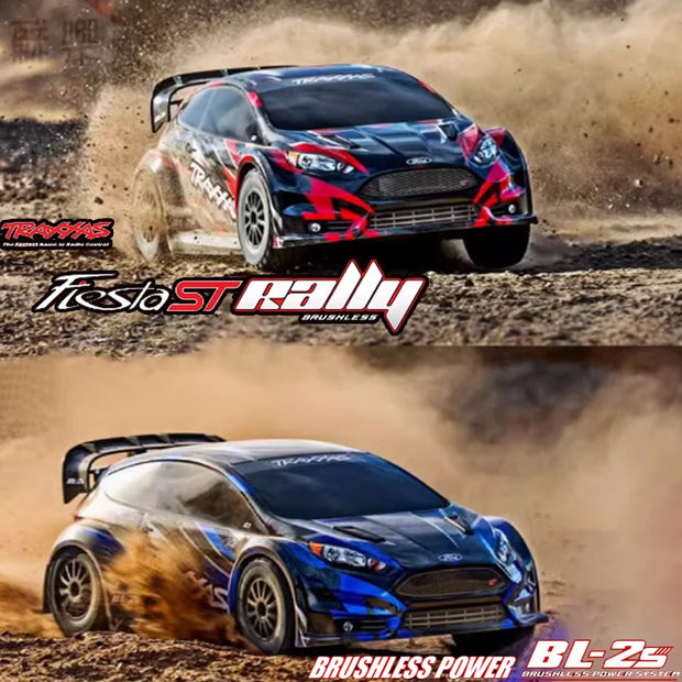 Traxxas 1/10 Ford Fiesta ST Rally BL-2s – Brushless RC Off-Road Racing Car