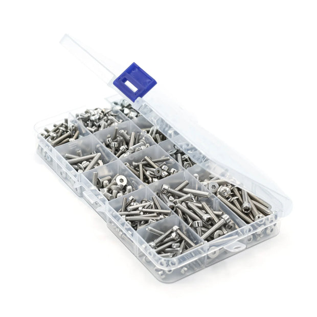 SDX RC Full Set Stainless Steel Screw Tool Upgrade Parts For RC Car 1/8 Traxxas Sledge car accessories S1045