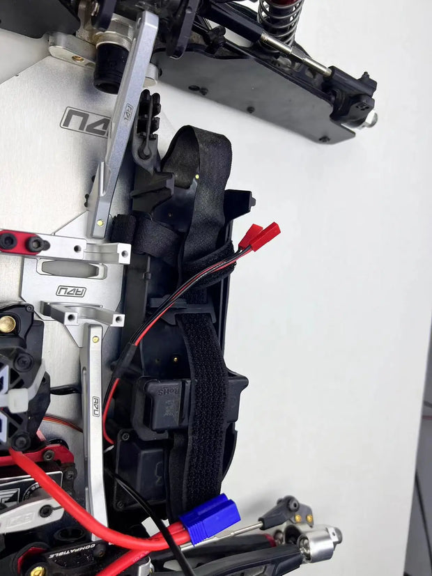 ADU RACING 7075-T6 AL 4mm band CENTER DIFF MOUNT MOTOR MOUNT AND CHASSIS BRACE FOR ARRMA 1/8 6S OUTCAST TYPHON RTR EXB TLR