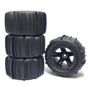 9IMOD 4pcs RC 1/16 1/14 Snow Sand Paddles Buggy Tires Hex 12mm Tyre Wheels for Wltoys 144001 124018 HBX MJX ZWN SMAX 1625 RH1635