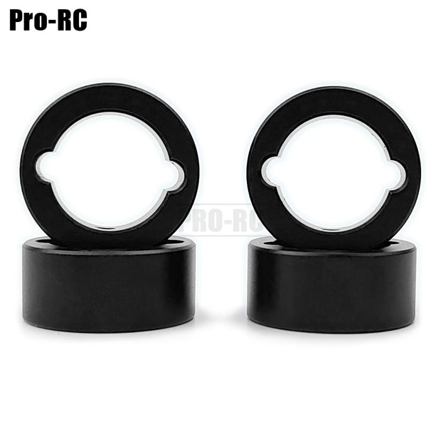 4Pcs Output Drive Cup Sleeves Aluminum 7075-T6 For Traxxas 1/8 SLEDGE OFF-ROAD 95076-4 #9583 Rc Upgrade Parts