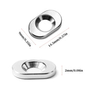 Metal Motor Mount Washers Shims for Traxxas Sledge 1/8 RC Car RC Car Upgrade Parts Accessories