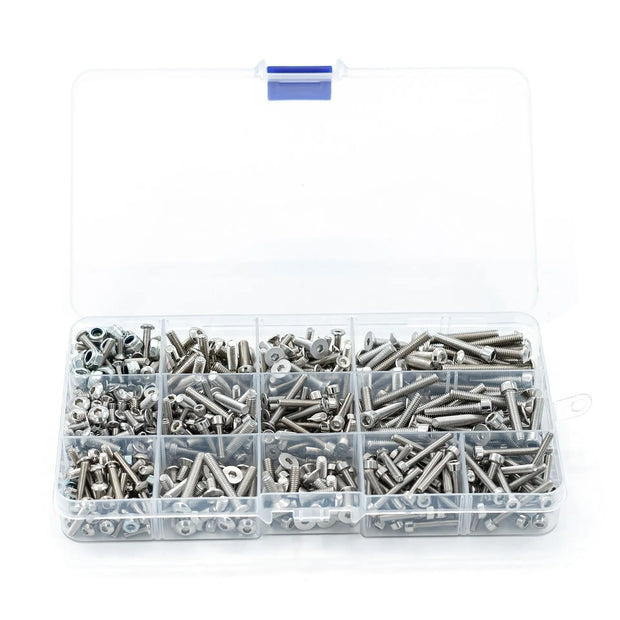 SDX RC Full Set Stainless Steel Screw Tool Upgrade Parts For RC Car 1/8 Traxxas Sledge car accessories S1045