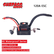 SURPASS HOBBY KK 25A 35A 45A 60A 80A 120A 150A 2-6S Brushless ESC T/XT60 Plug for 1/8 1/10 1/12 1/14 1/16 RC Brushless Motor