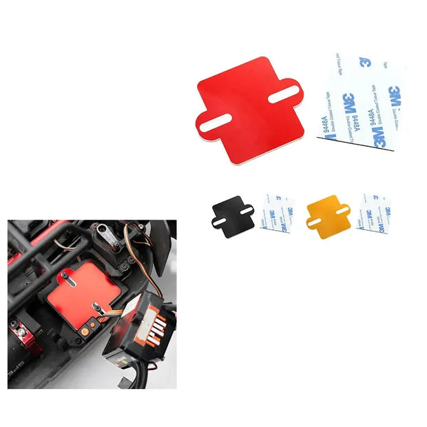 Metal 6S ESC Mount Plate for Traxxas MAXX Summit E-Revo Sledge Arrma 6S KRATON Mojave Typhon Infraction 6S RC Car Upgrade Parts