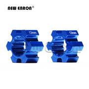 NEW ENRON 2Pcs Aluminum Wheel Hubs Hex 10mm/13mm Thickness 7756 7756X 7756R For RC CAR 1/5 Traxxas X-Maxx XMaxx 77086-4