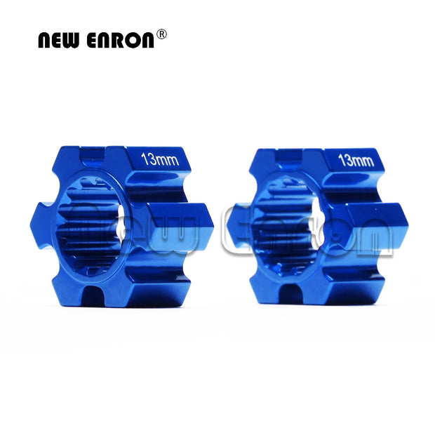 NEW ENRON 2Pcs Aluminum Wheel Hubs Hex 10mm/13mm Thickness 7756 7756X 7756R For RC CAR 1/5 Traxxas X-Maxx XMaxx 77086-4