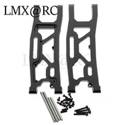 LMX RC TRAXXAS 1/8 SLEDGE 4WD Metal Upgrage Swing Arm Steering Cup Gearbox C Base For RC Car