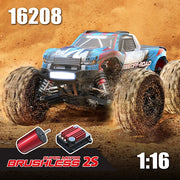 MJX Hyper Go 16207 16208 16210 16210 Remote Control 2.4G 1/16 Brushless RC Hobby Car Vehicle 68KMH 3S High-Speed Off-Road Truck