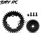 2pcs Hardened Steel 1.5Mod 35T Spur Gear and 12T 13T 20T 30T Pinion Gear Set for Traxxas 1/5 X-Maxx XMAXX 1/6 XRT Upgrade Parts