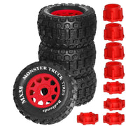 4pcs 175mm 1/7 1/8 Monster Stunt Truck Tire 17mm Wheel Hex for Sledge ARRMA KRATON Outcast Tamiya HSP RC Car