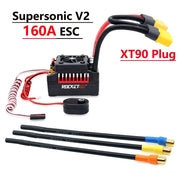 RC ESC Rocket V2 Brushless 50A 60A 90A 110A 130A 160A ESC Electronic Speed Controller for 1/7 1/8 1/10 RC Car Buggy Truck Parts
