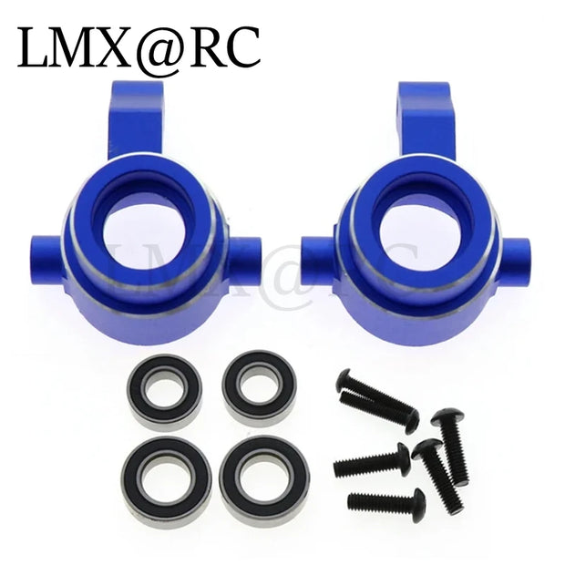 LMX RC TRAXXAS 1/8 SLEDGE 4WD Metal Upgrage Swing Arm Steering Cup Gearbox C Base For RC Car