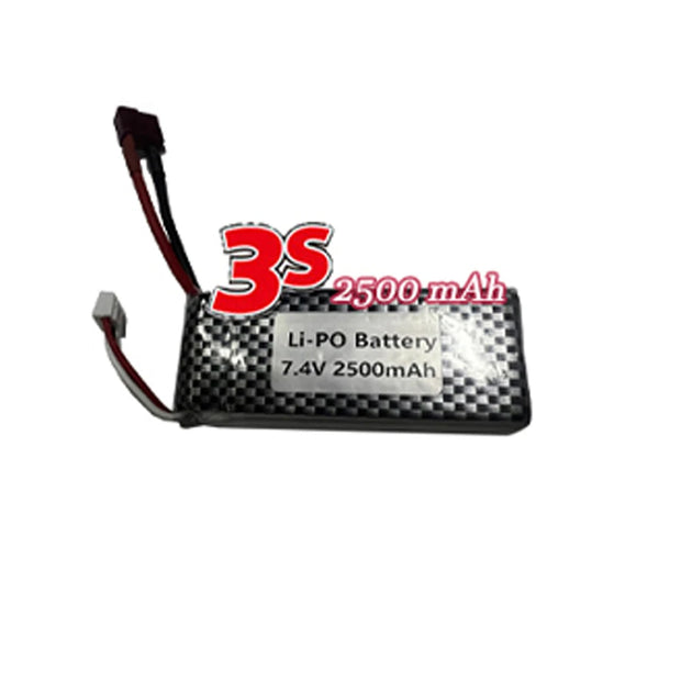 Mjx Hyper Go 14301/14302 1607/16208/16209/16210 H16 2s 3s 2500mah Battery With Charger Rc Car Accessories Toys