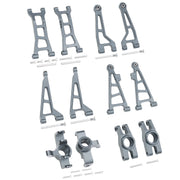 Mjx Hyper Go H16 16208 16209 16210 Metal Suspension Swing Arm Driver Shaft Shock Absorber Steering Group Assembly RC Car Part