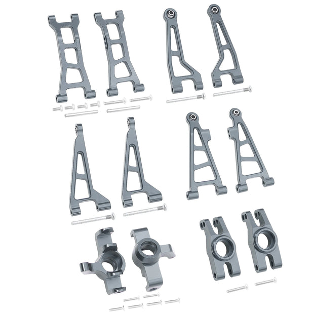 Mjx Hyper Go H16 16208 16209 16210 Metal Suspension Swing Arm Driver Shaft Shock Absorber Steering Group Assembly RC Car Part