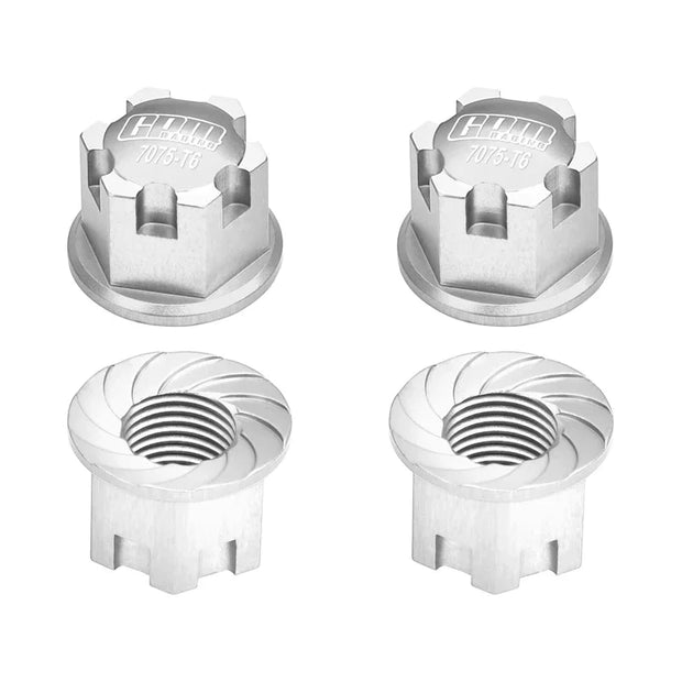 GPM Metal 17mm Wheel Nuts Tire Nut 7758 for Traxxas 1/6 XRT 1/5 X-MAXX 8S 1/10 E-Revo 2.0 MAXX WideMaxx 1/8 Sledge MAXX SLASH 6S