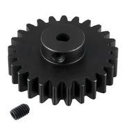 TRINOOD Steel Motor Gears M1.5 20T 25T 5mm D-aperture for 1/5 X-MAXX 6S 8S 1/6 XRT RC Buggy Truck Parts
