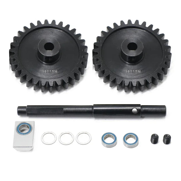 Suitable for Trxs 1/5 X-MAXX XRT 20T+30T and 25T+35T Big Teeth+Motor Teeth Kit