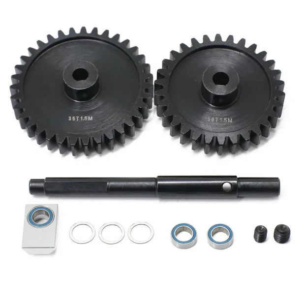 Suitable for Trxs 1/5 X-MAXX XRT 20T+30T and 25T+35T Big Teeth+Motor Teeth Kit