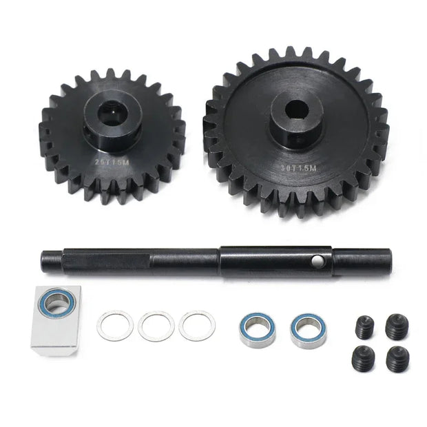Suitable for Trxs 1/5 X-MAXX XRT 20T+30T and 25T+35T Big Teeth+Motor Teeth Kit
